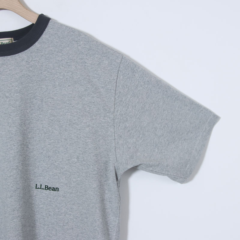 L.L.Bean(���륨��ӡ���) Morrill Short-Sleeve Ringer Tee