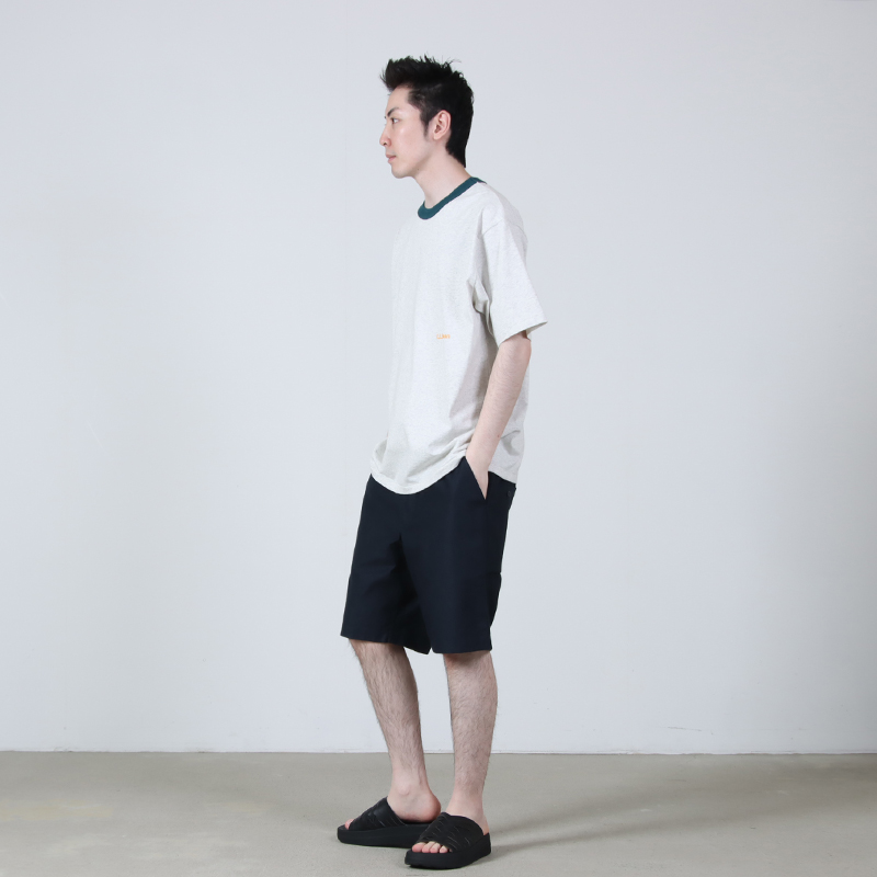 L.L.Bean(���륨��ӡ���) Morrill Short-Sleeve Ringer Tee