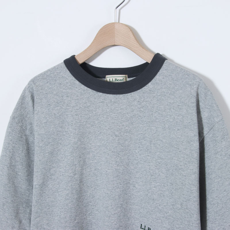 L.L.Bean(���륨��ӡ���) Morrill Short-Sleeve Ringer Tee