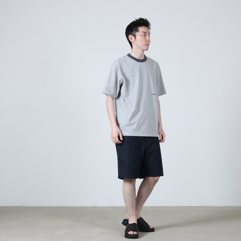 L.L.Bean(���륨��ӡ���) Morrill Short-Sleeve Ringer Tee