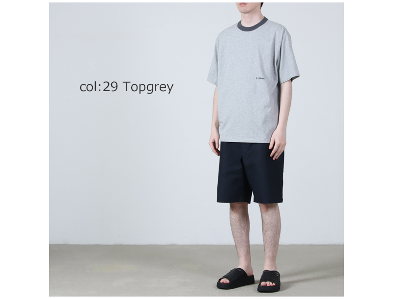 L.L.Bean(���륨��ӡ���) Morrill Short-Sleeve Ringer Tee