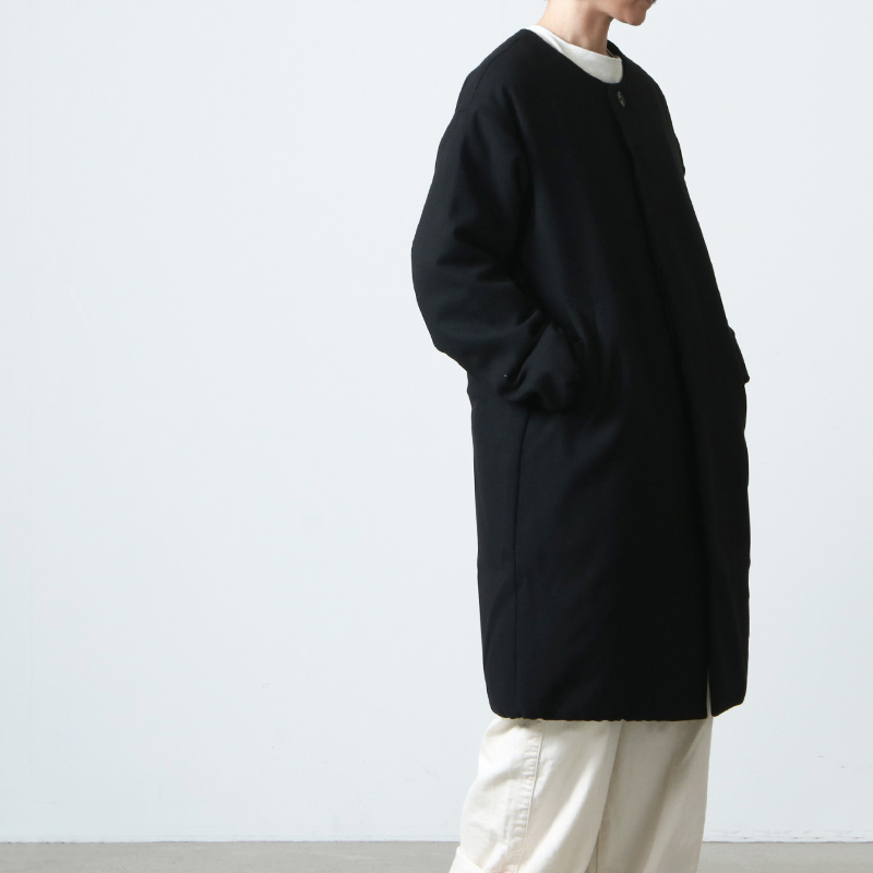 LOFT LABO (ロフトラボ) MITTO / NO COLLAR DOWN JACKET / ノーカラー