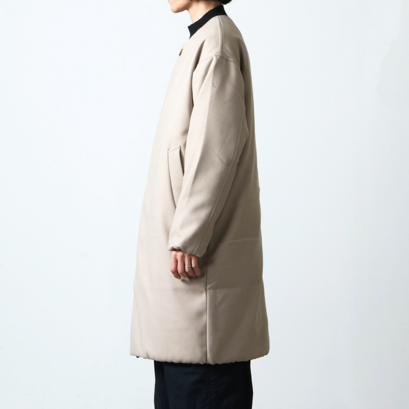 LOFT LABO (ロフトラボ) MITTO / NO COLLAR DOWN JACKET / ノーカラーダウンジャケット