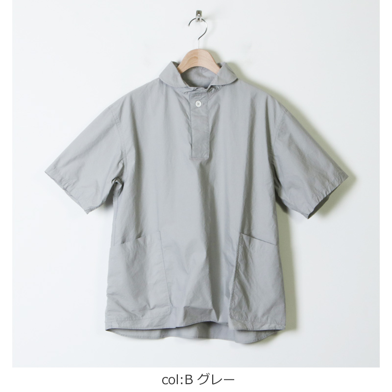 LOLO (ロロ) 定番型半袖プルオーバーシャツ