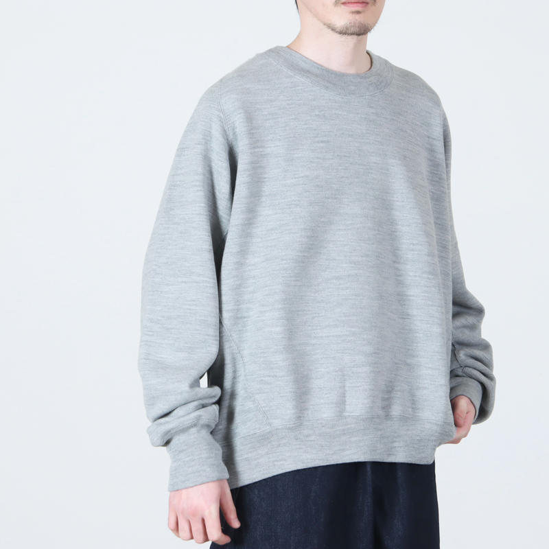 LOOP315(�롼��315) 100% WOOL CREW SWEAT