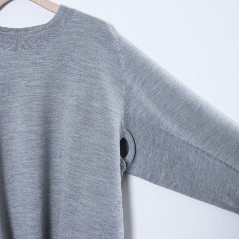 LOOP315(�롼��315) 100% WOOL CREW SWEAT