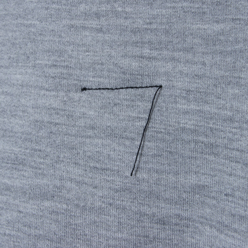 LOOP315(�롼��315) 100% WOOL CREW SWEAT