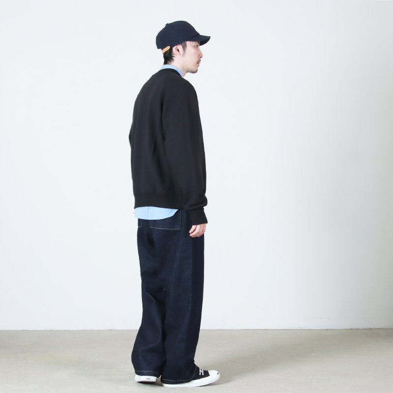 LOOP315(�롼��315) 100% WOOL CREW SWEAT