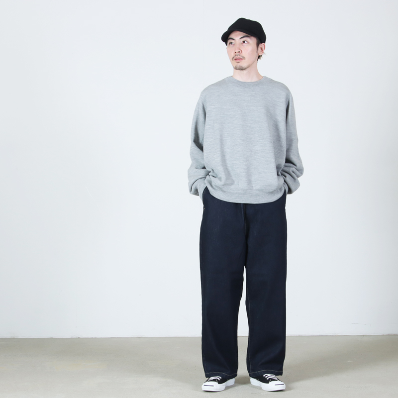 LOOP315(�롼��315) 100% WOOL CREW SWEAT