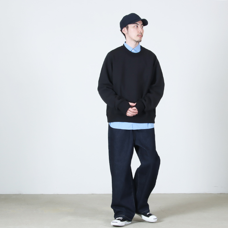 LOOP315(�롼��315) 100% WOOL CREW SWEAT