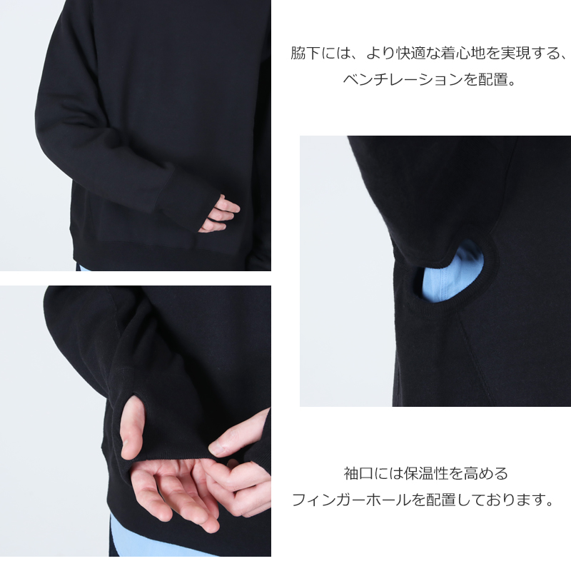 LOOP315(�롼��315) 100% WOOL CREW SWEAT