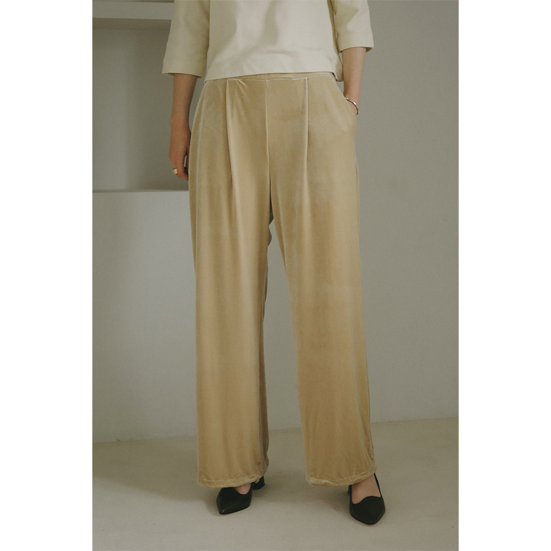 MANOF(ޥΥ) VELOUR CUT PANTS