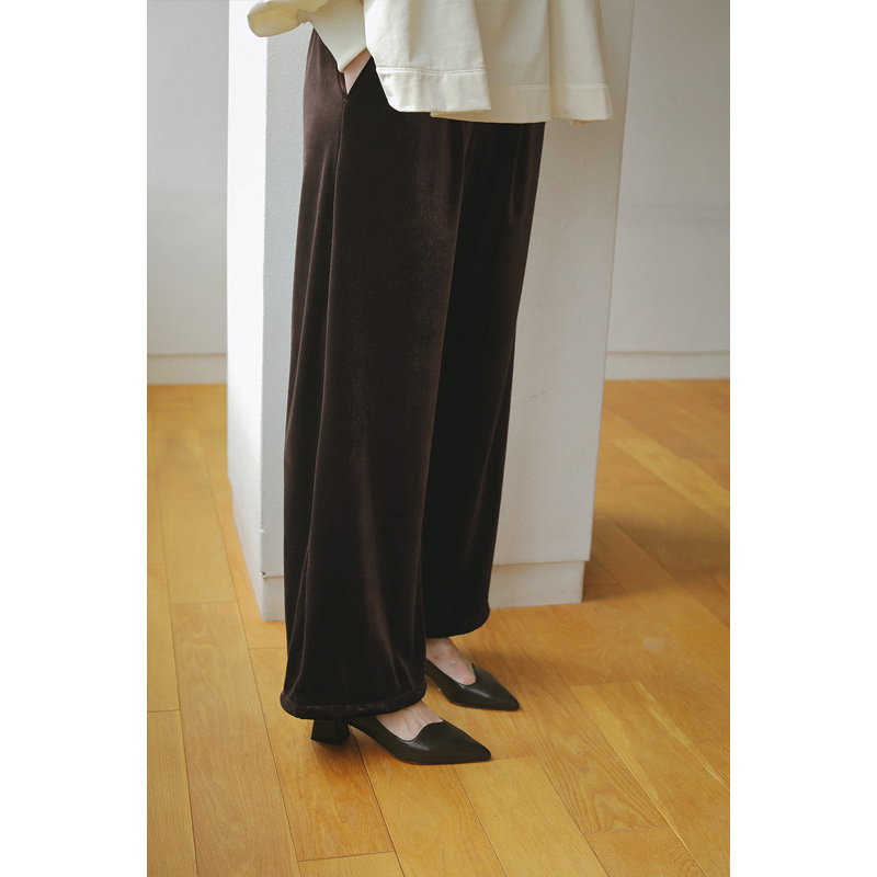 MANOF(ޥΥ) VELOUR CUT PANTS