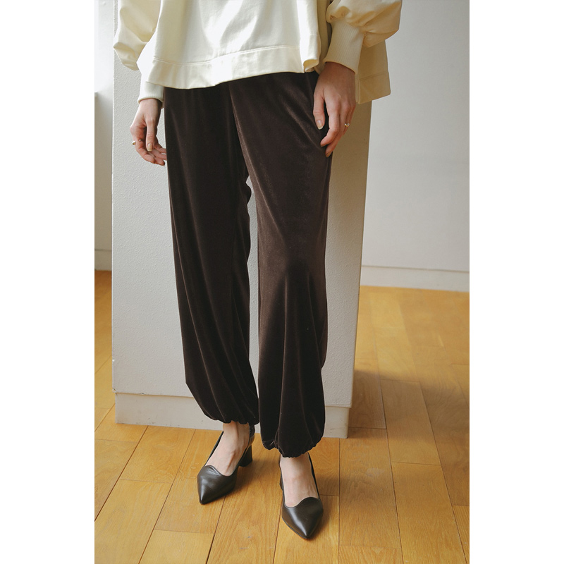 MANOF(ޥΥ) VELOUR CUT PANTS