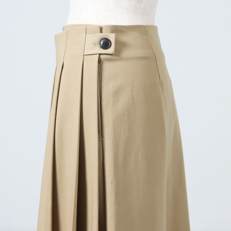 MANOF(ޥΥ) WIDE PLEATS SKIRT