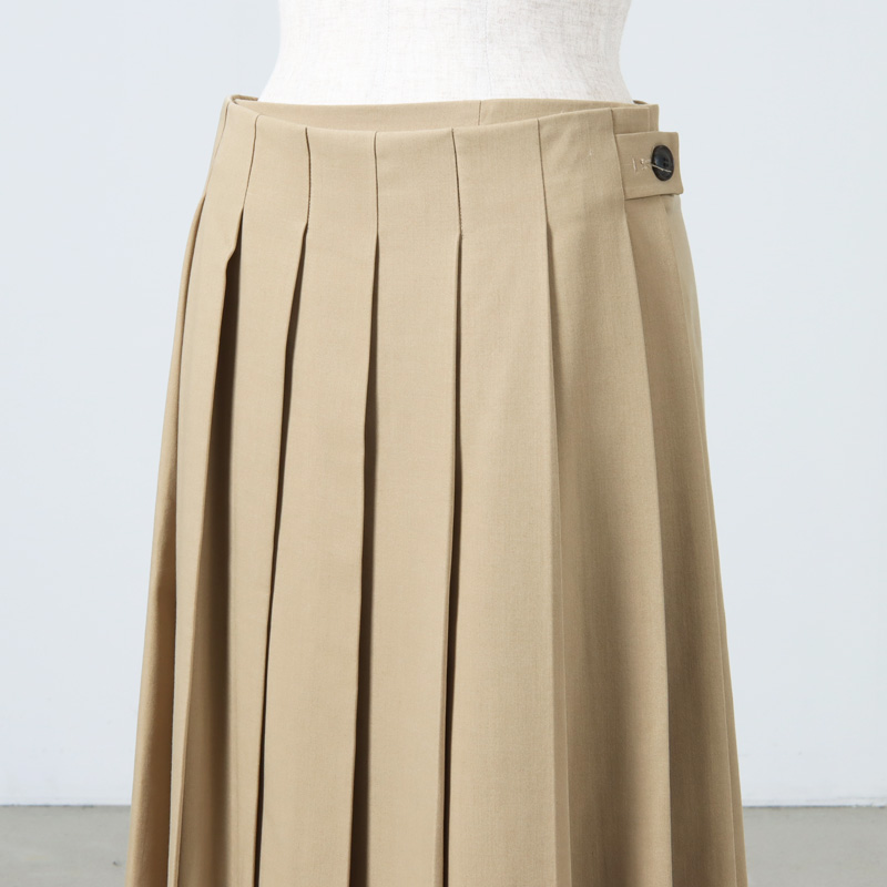 MANOF(ޥΥ) WIDE PLEATS SKIRT