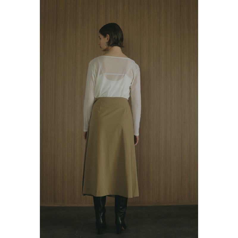 MANOF(ޥΥ) WIDE PLEATS SKIRT