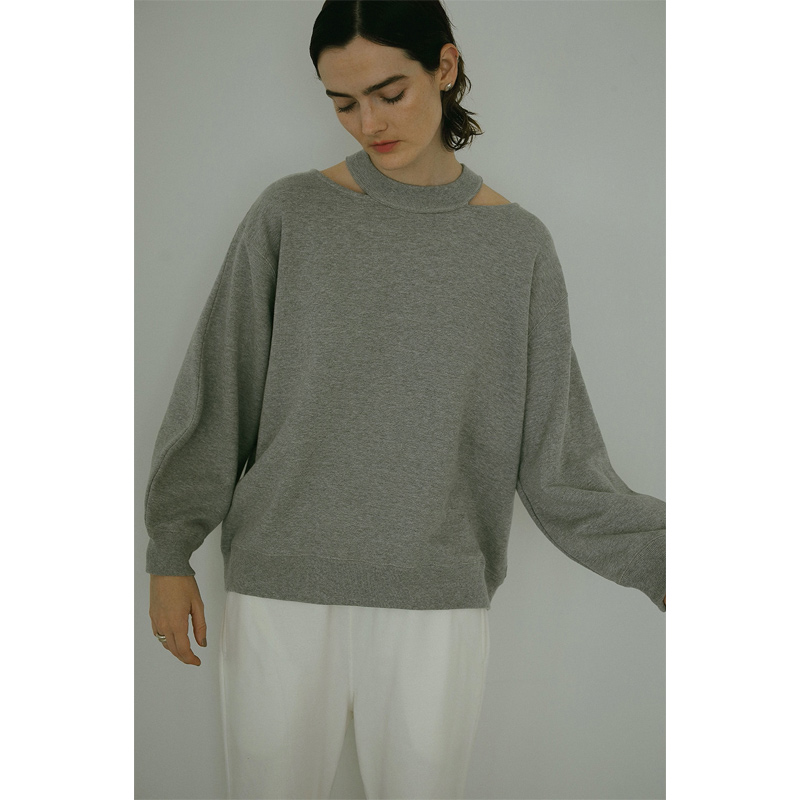 MANOF(ޥΥ) SLIT NECK SWEAT