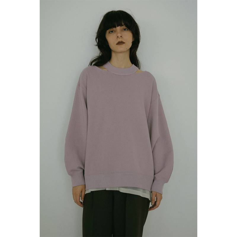 MANOF(ޥΥ) SLIT NECK SWEAT