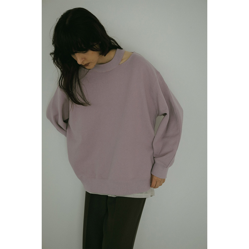 MANOF(ޥΥ) SLIT NECK SWEAT