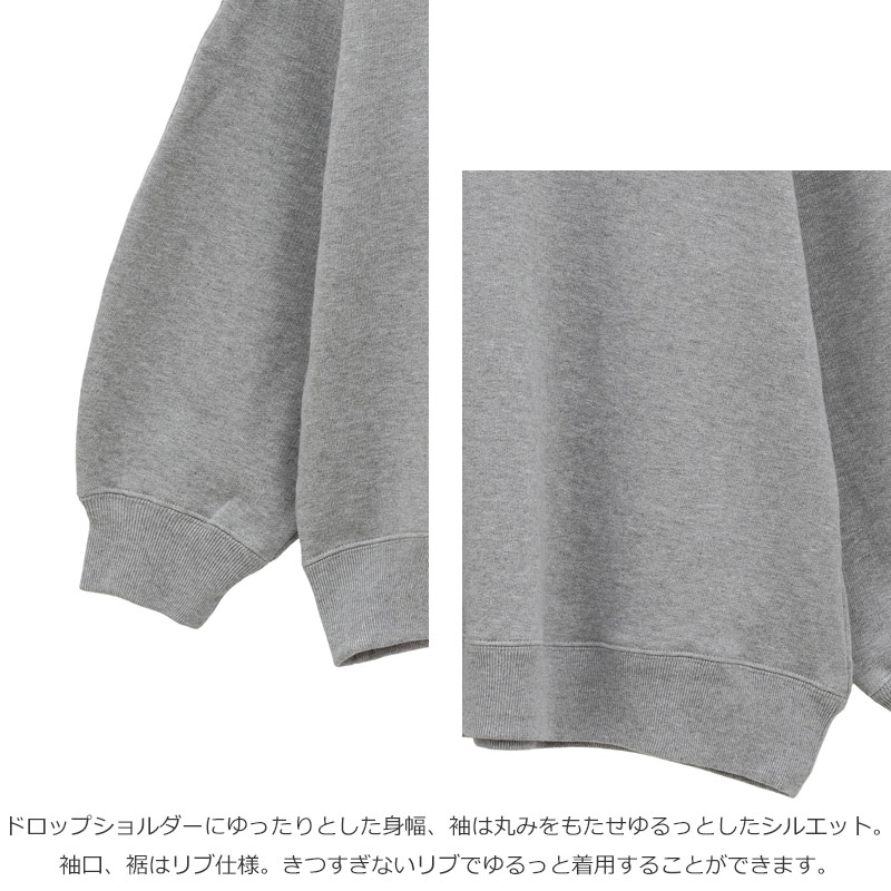 MANOF(ޥΥ) SLIT NECK SWEAT