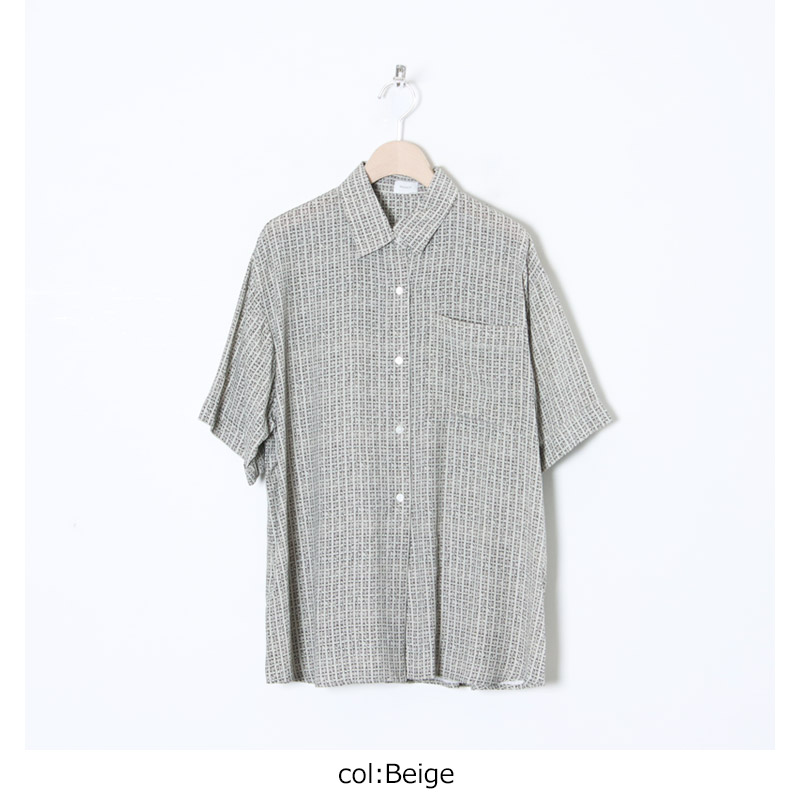 MANOF(ޥΥ) BLUR PATTERN SHIRTS