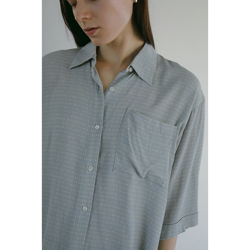 MANOF(ޥΥ) BLUR PATTERN SHIRTS