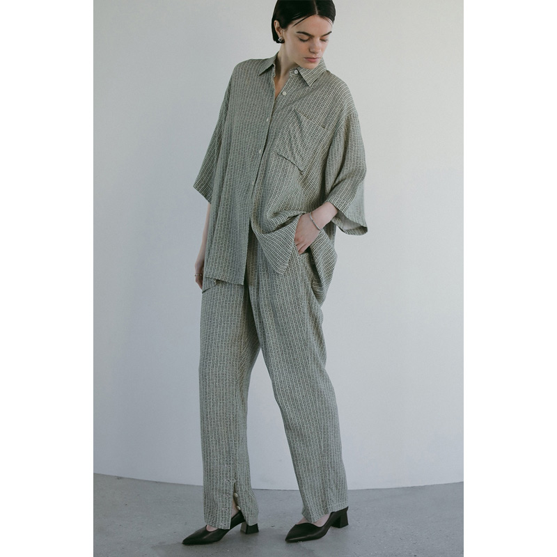 MANOF(ޥΥ) BLUR PATTERN SHIRTS
