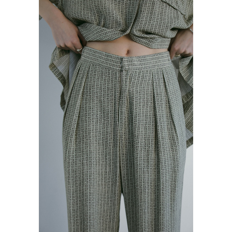 MANOF(ޥΥ) BULUR PATTERN PANTS