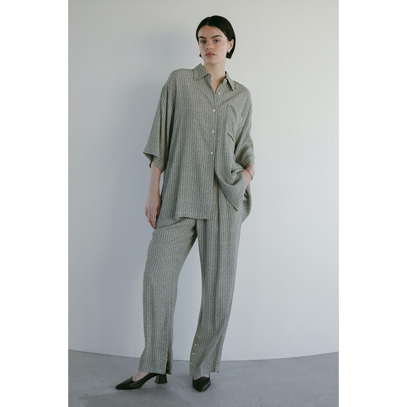 MANOF(ޥΥ) BULUR PATTERN PANTS
