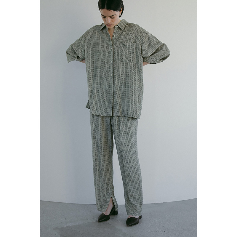 MANOF(ޥΥ) BULUR PATTERN PANTS