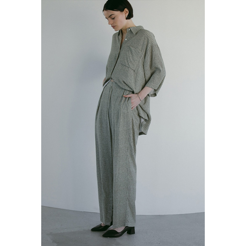 MANOF(ޥΥ) BULUR PATTERN PANTS