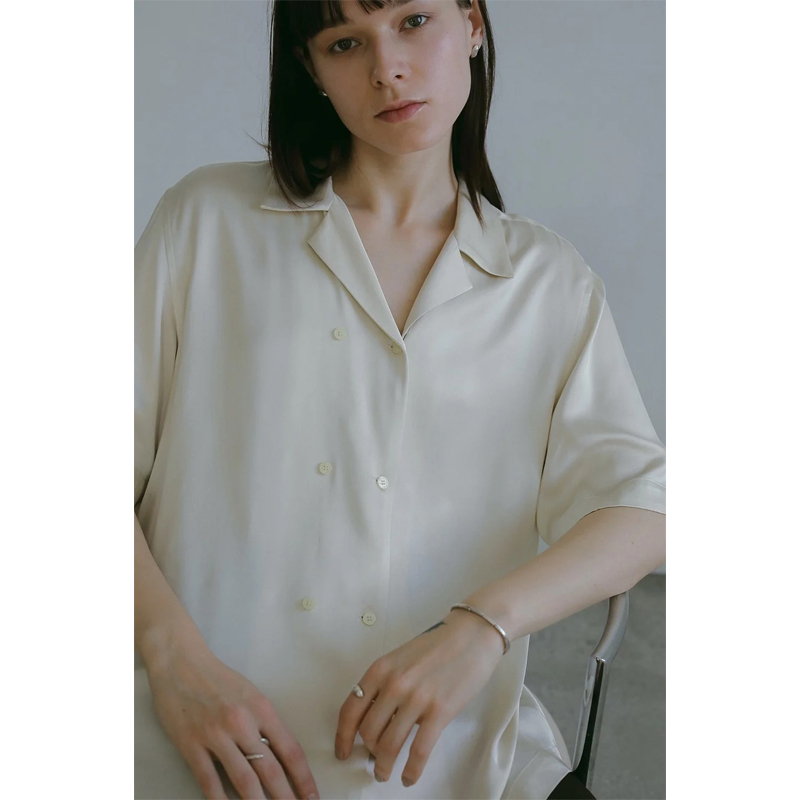 MANOF(ޥΥ) SATIN OVER SHIRTS
