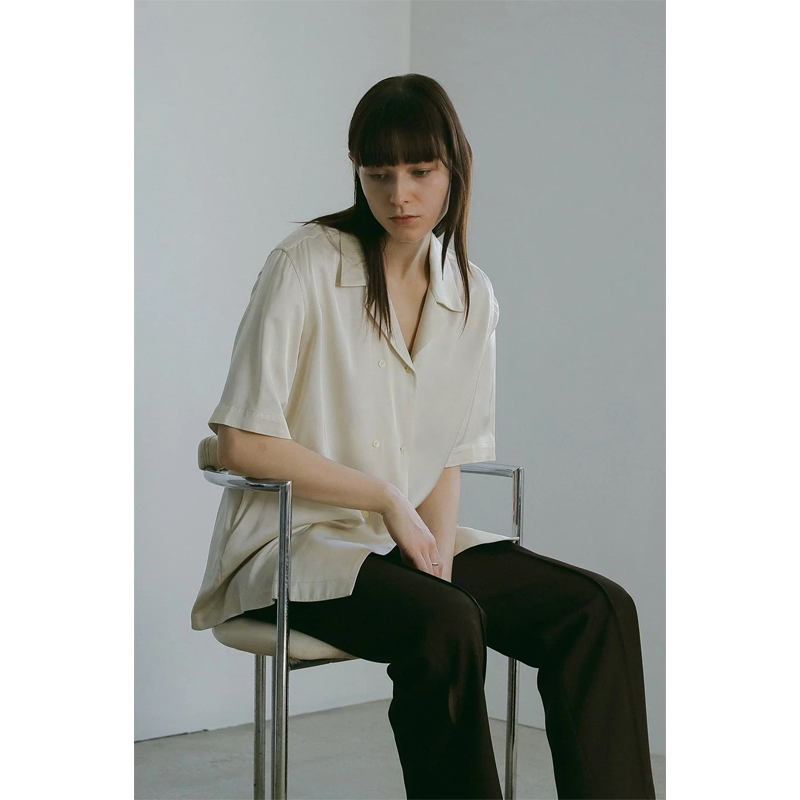 MANOF(ޥΥ) SATIN OVER SHIRTS