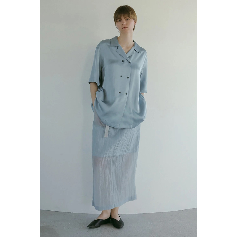 MANOF(ޥΥ) SATIN OVER SHIRTS