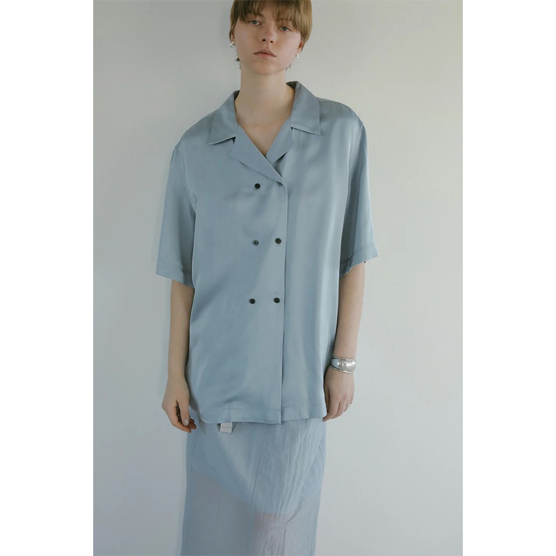 MANOF(ޥΥ) SATIN OVER SHIRTS