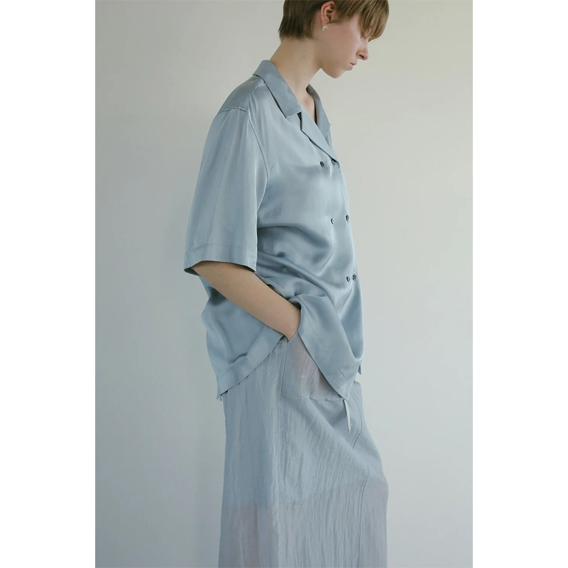 MANOF(ޥΥ) SATIN OVER SHIRTS