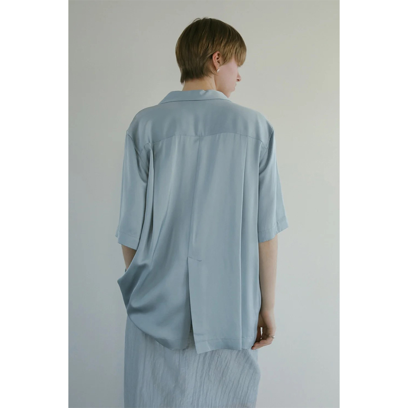 MANOF(ޥΥ) SATIN OVER SHIRTS