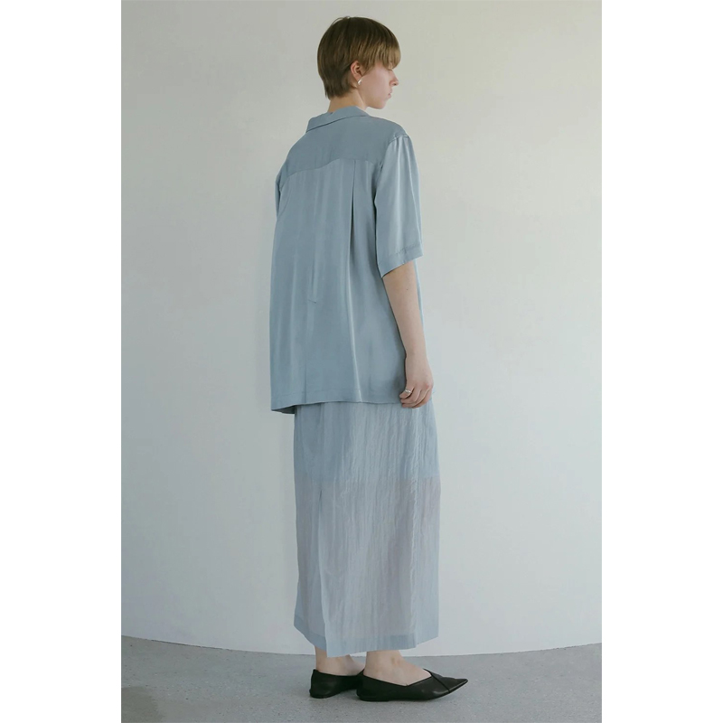 MANOF(ޥΥ) SATIN OVER SHIRTS
