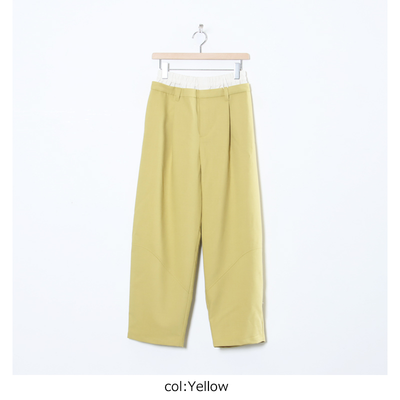 MANOF(ޥΥ) COCOON PANEL PANTS