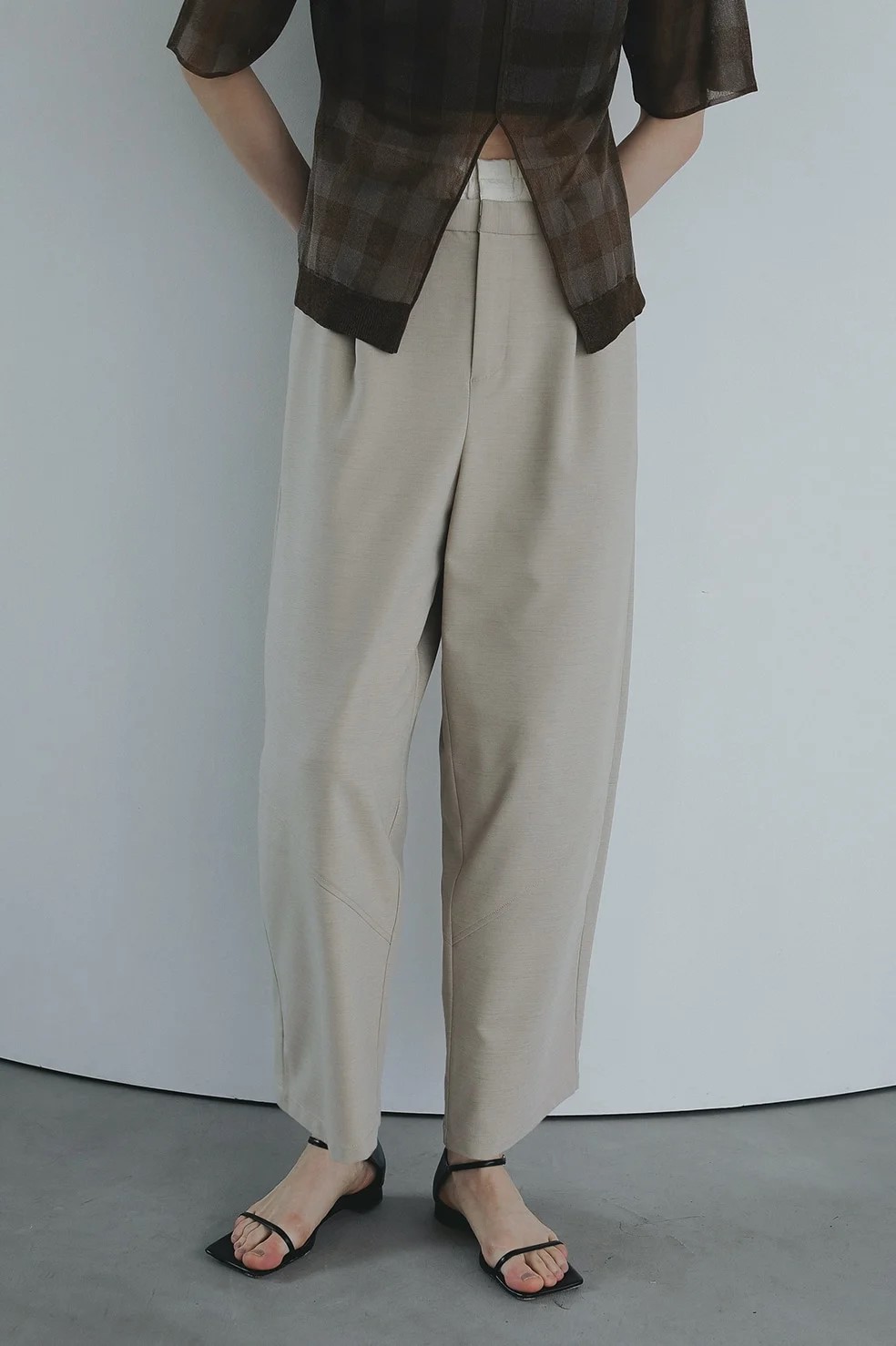 MANOF(ޥΥ) COCOON PANEL PANTS