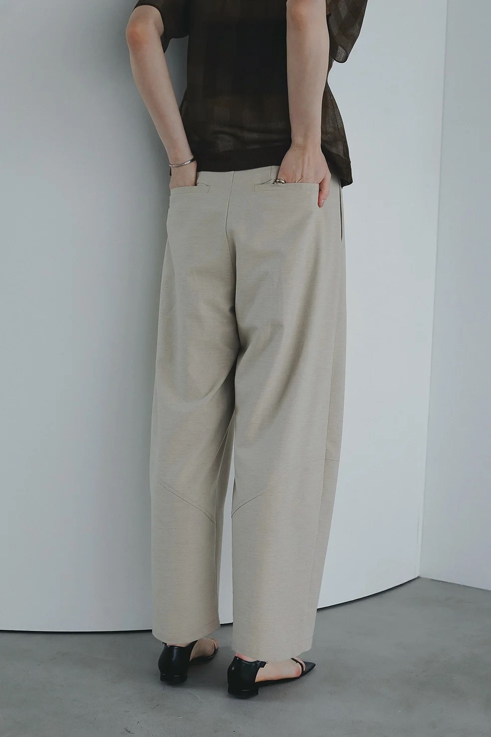 MANOF(ޥΥ) COCOON PANEL PANTS