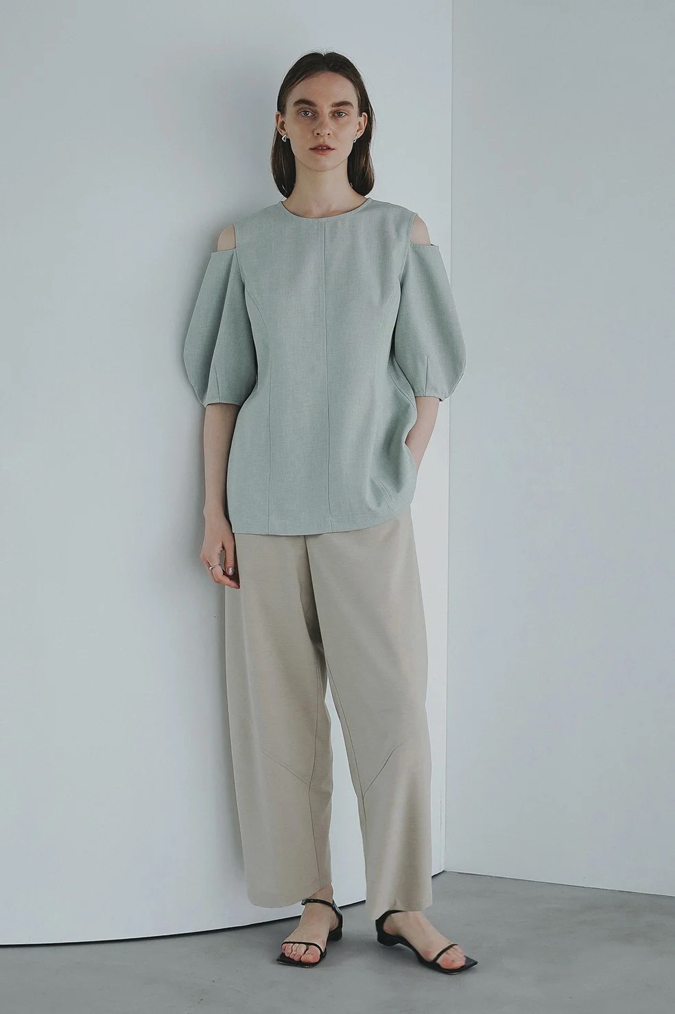 MANOF(ޥΥ) COCOON PANEL PANTS