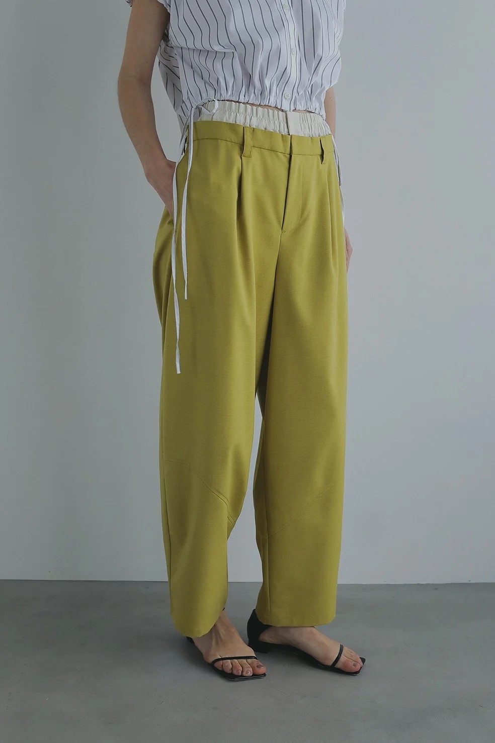 MANOF(ޥΥ) COCOON PANEL PANTS