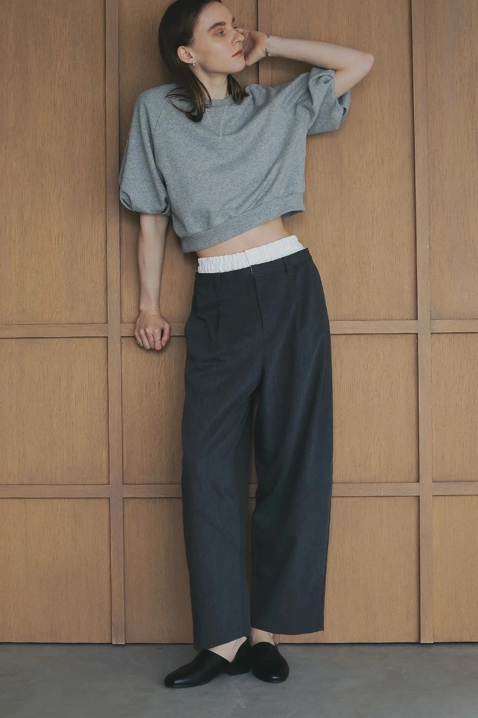 MANOF(ޥΥ) COCOON PANEL PANTS
