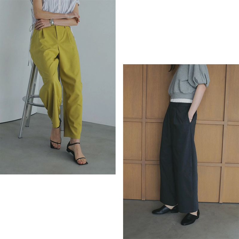 MANOF(ޥΥ) COCOON PANEL PANTS