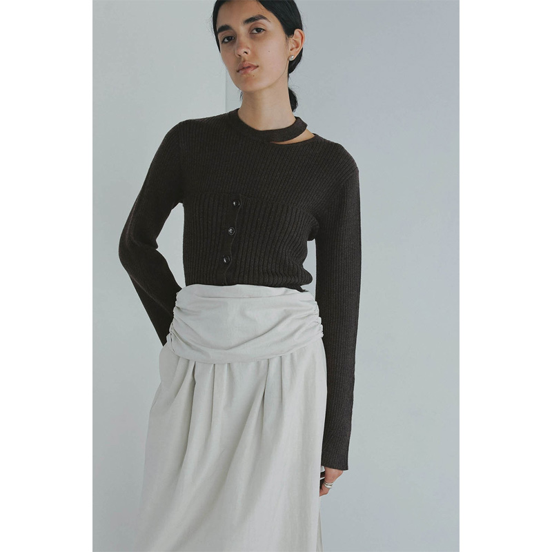 MANOF(ޥΥ) BUSTIER SET RIB KNIT