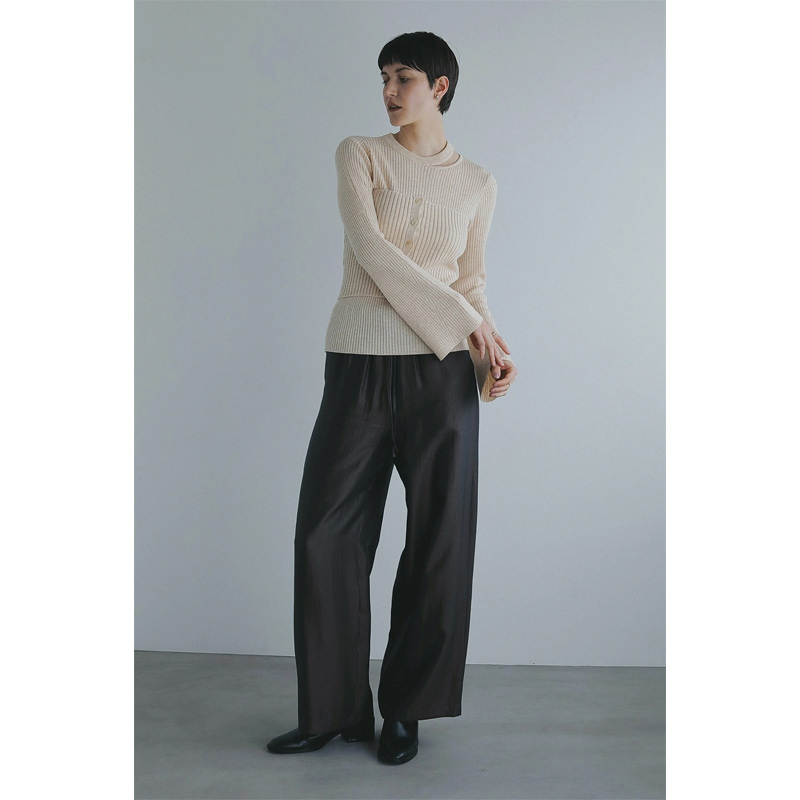 MANOF(ޥΥ) BUSTIER SET RIB KNIT