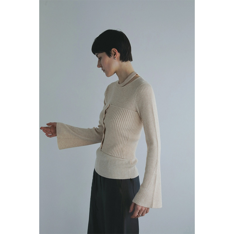 MANOF(ޥΥ) BUSTIER SET RIB KNIT