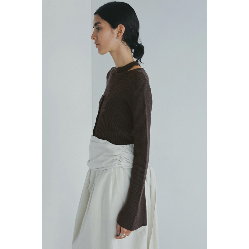 MANOF(ޥΥ) BUSTIER SET RIB KNIT